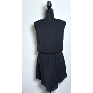 Women's Juniors Little Black Dress Size (S) Krisa Black‎ Dress Blousy Top